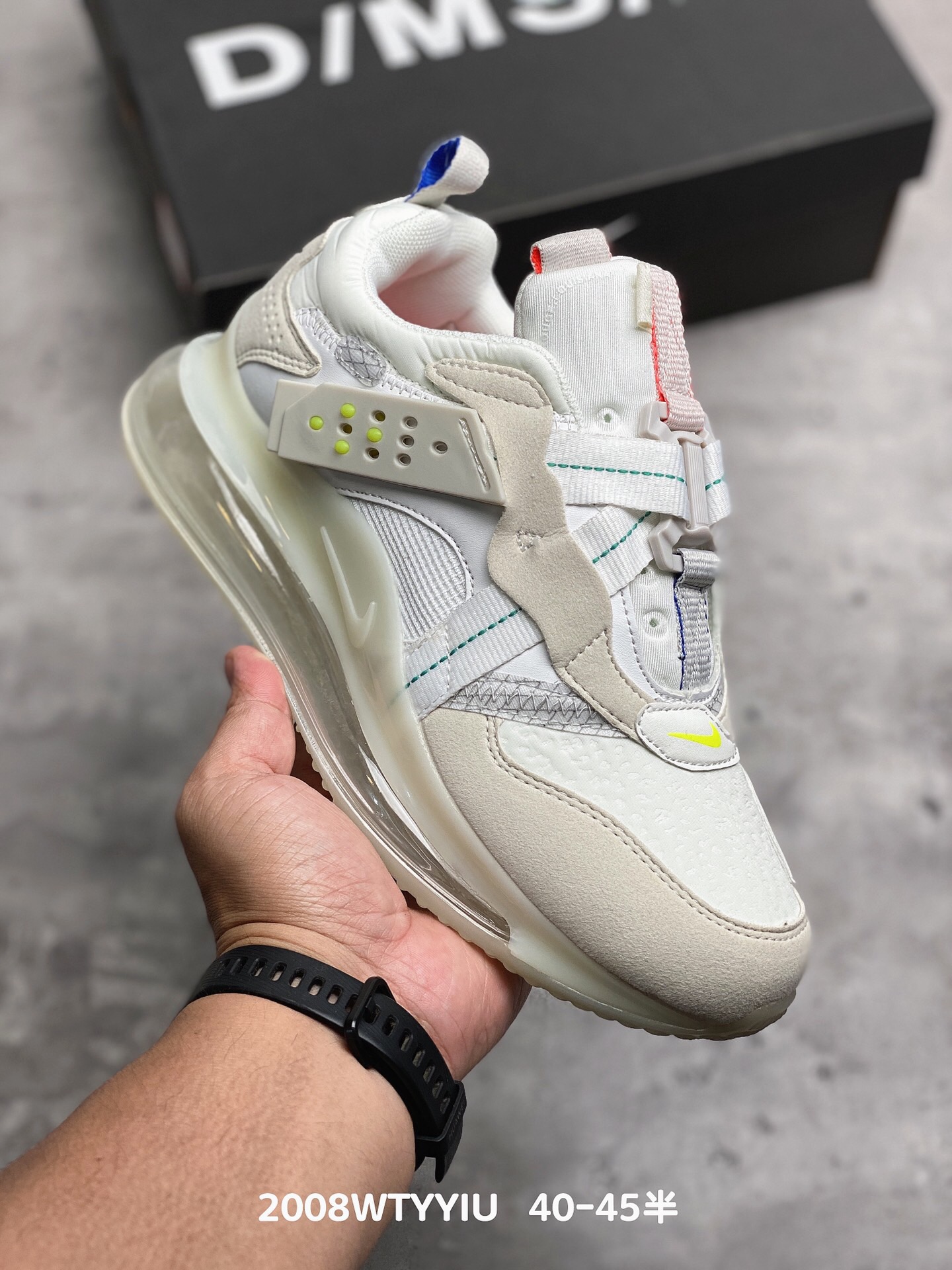 2020 Men Nike Air Max 720 Horizo Grey Shoes